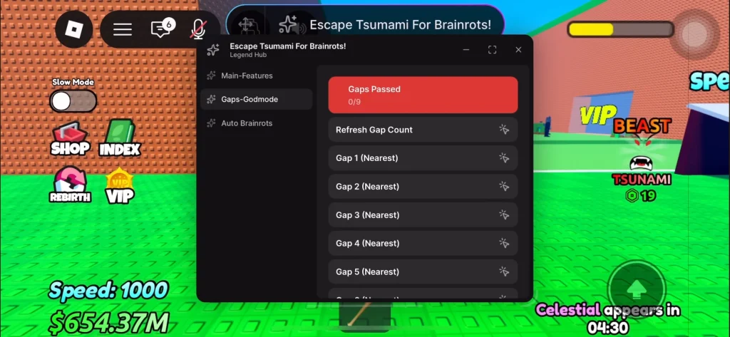 Script Fuja Do Tsunami Para Brainrots